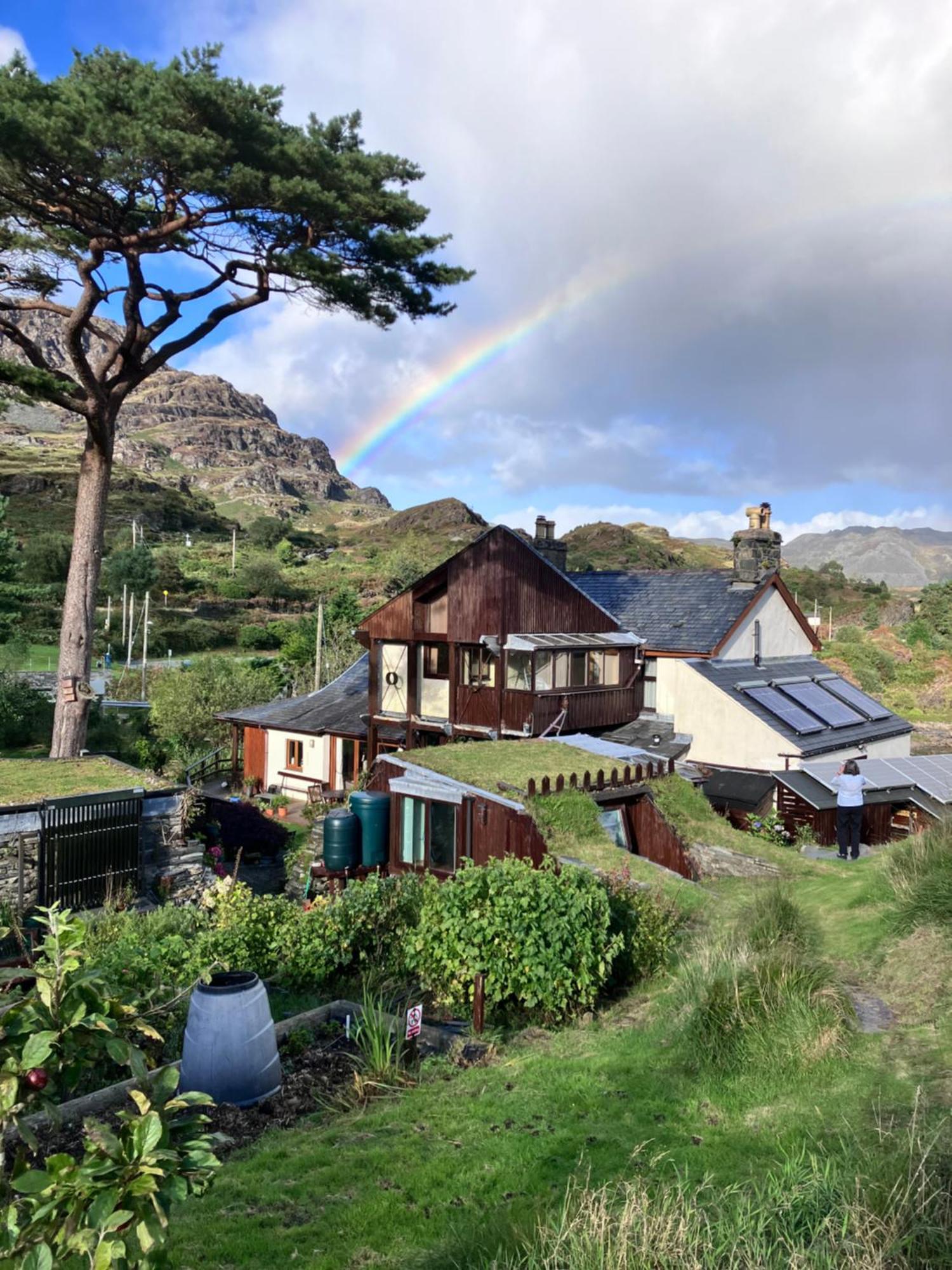 Bryn Elltyd Eco House Blaenau Ffestiniog Exterior foto